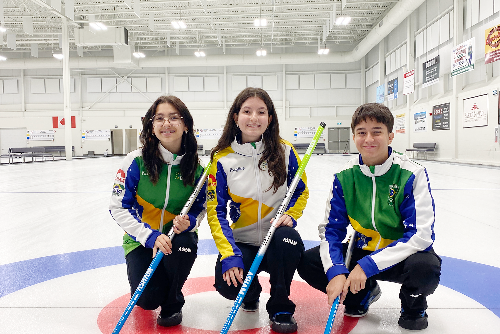 Brasil Inicia Temporada de Curling para Time Misto Juvenil Rumo