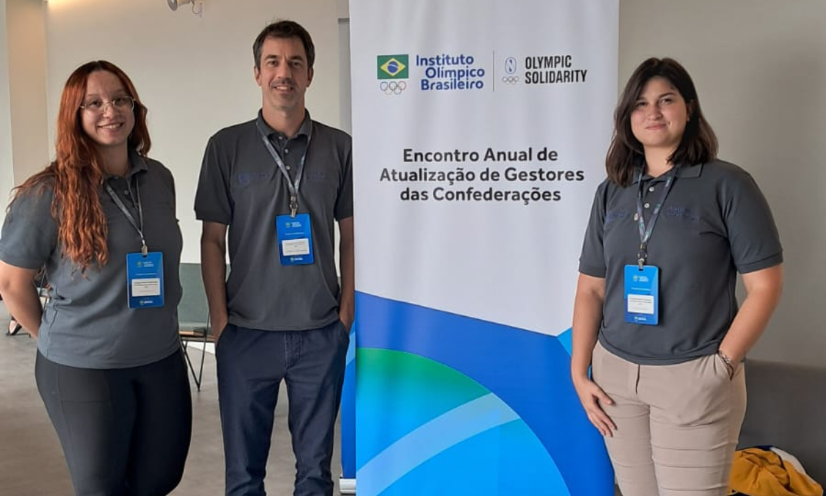 Colaboradores da CBDG no encontro de gestores promovido pelo COB