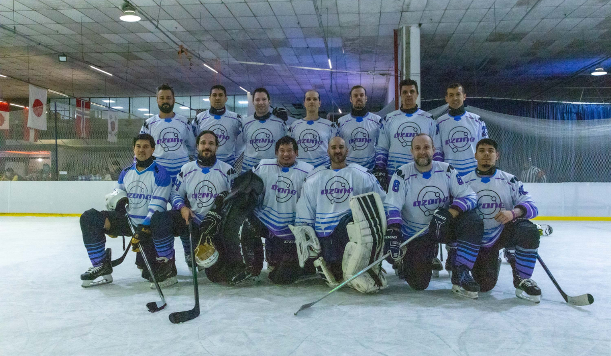 Ozones finalista do Brasileiro de Hockey no Gelo