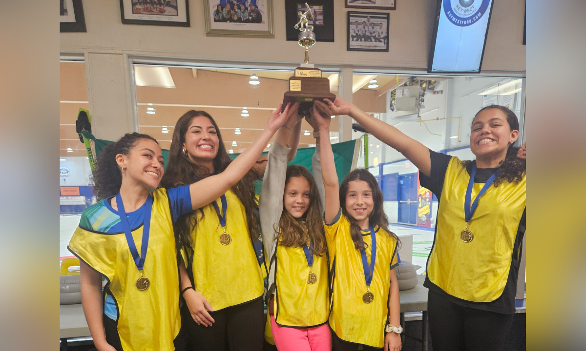 Time Sampaio no Torneio Ice Brasil de Curling